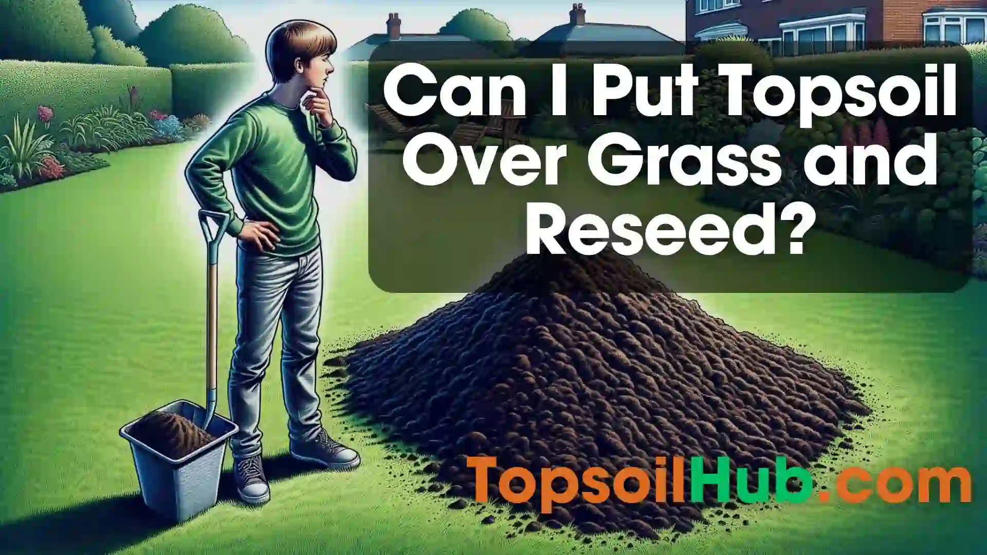 Can I Put Topsoil Over Grass and Reseed