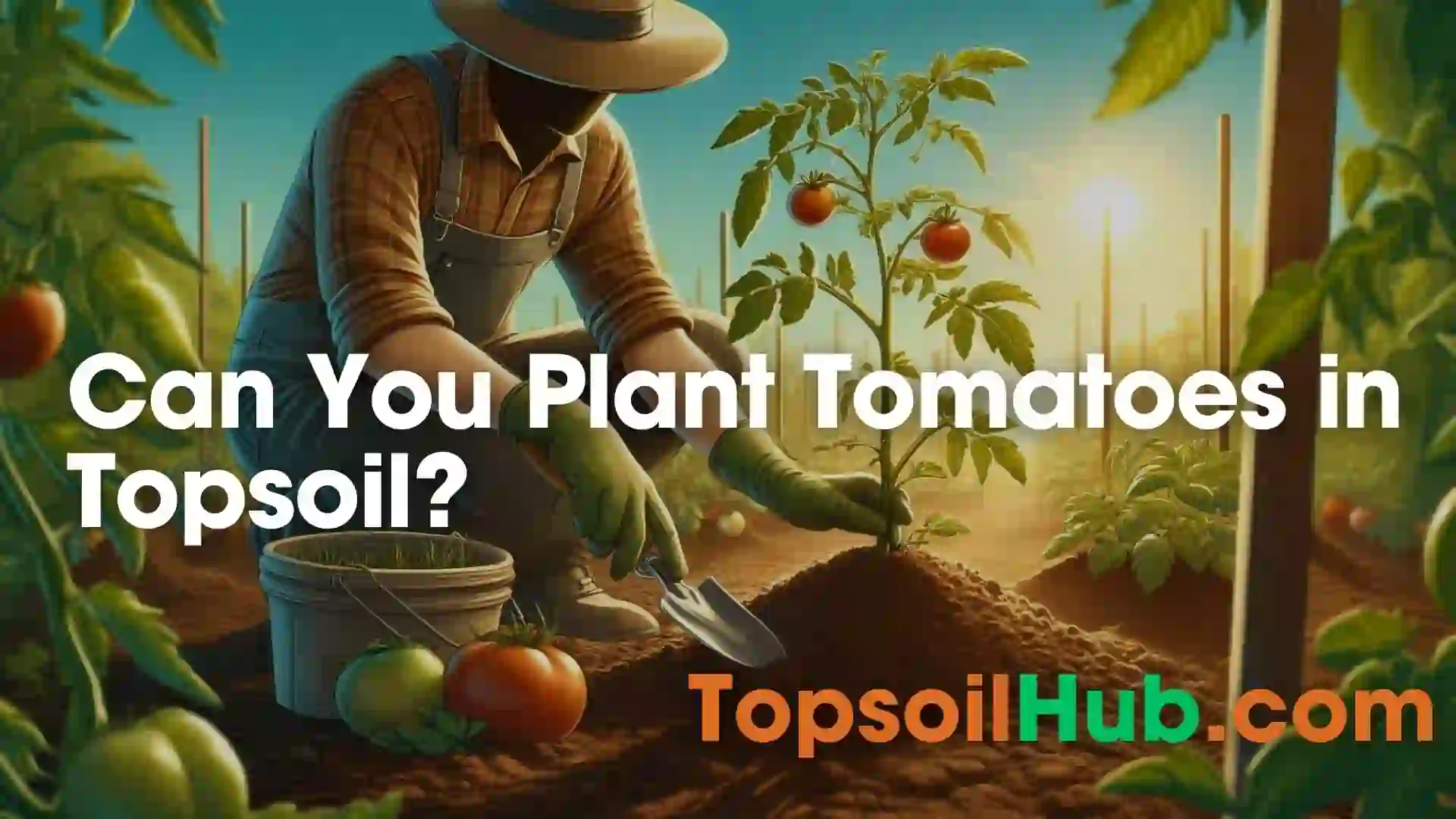 Can You Plant Tomatoes in Topsoil