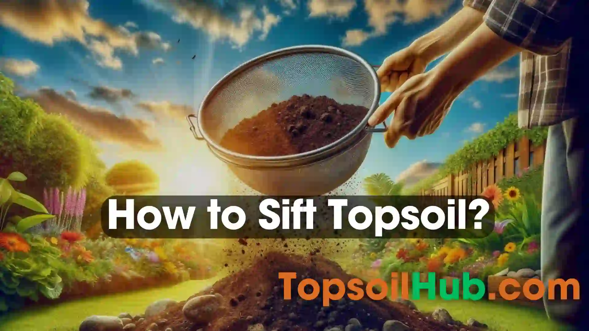 How to Sift Topsoil