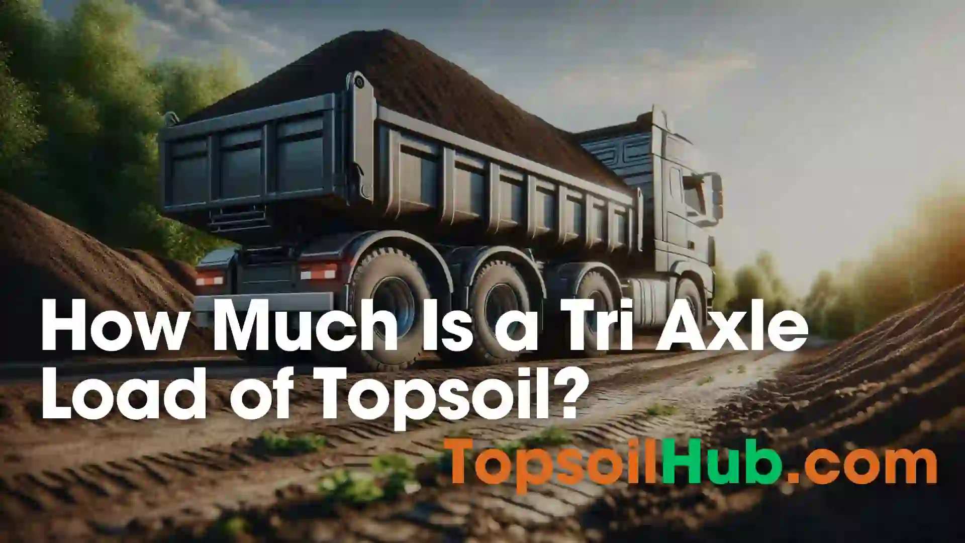 Pricing Guide How Much Is a Tri Axle Load of Topsoil?